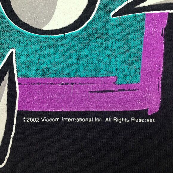 Rare Vintage 2002 Invader Zim Gir T Shirt Cartoon Tee Mall Goth Emo Small Y2K - Picture 7 of 14